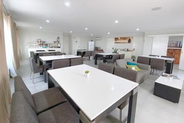 Breakfast area