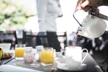 Breakfast area