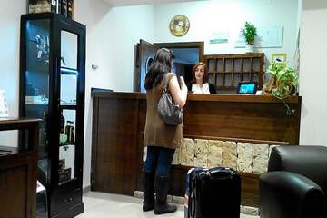 Interior entrance