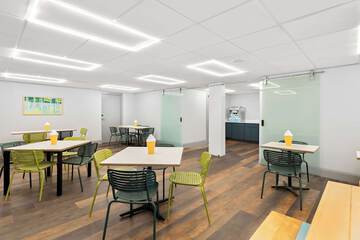Breakfast area
