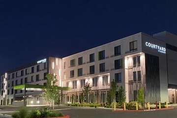 Front of property - evening/night