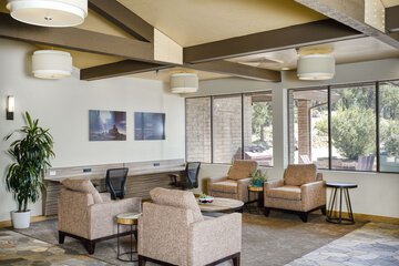 Lobby sitting area