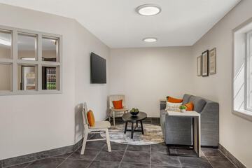 Lobby sitting area