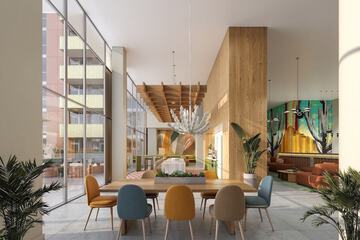Lobby sitting area