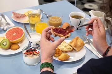 Breakfast buffet