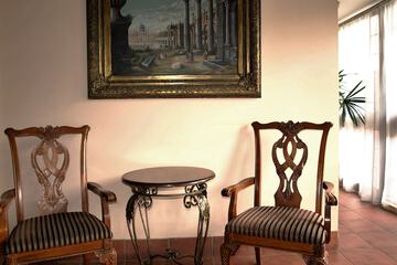 Lobby sitting area