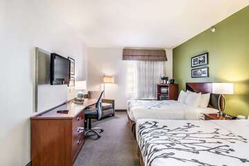 Guest room with two beds