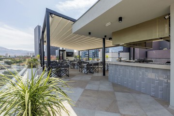Rooftop terrace