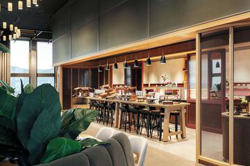 Breakfast area