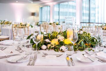 Indoor wedding