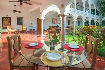Breakfast area