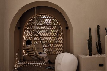 Lobby sitting area