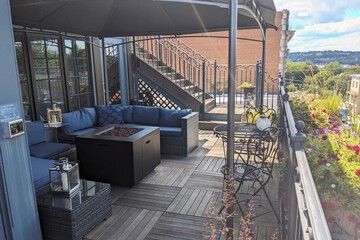 Rooftop terrace