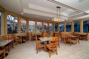 Breakfast area
