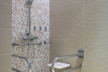 Raised toilet seat