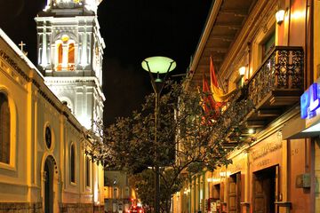Front of property - evening/night