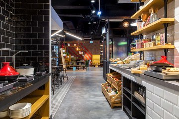 Breakfast area