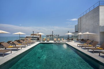 Rooftop pool