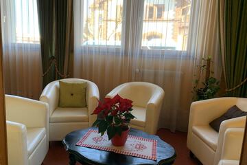 Lobby sitting area