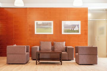 Lobby sitting area