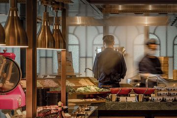 Breakfast buffet