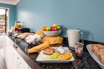 Breakfast buffet