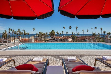 Rooftop pool