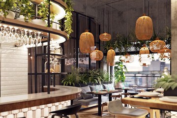 Breakfast area