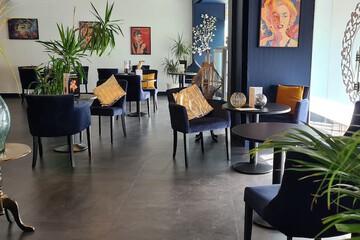 Lobby sitting area