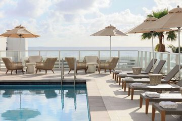 Rooftop pool