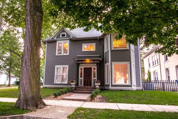 Front of property - evening/night