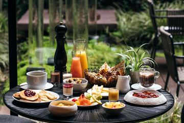 Breakfast area