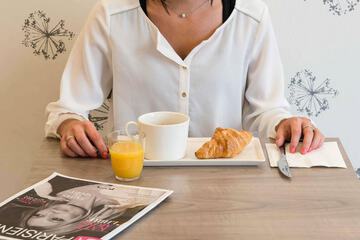Breakfast area