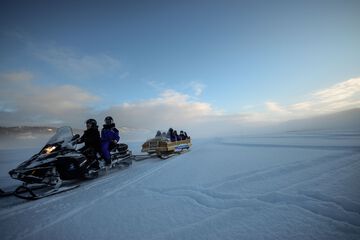 Snowmobiling