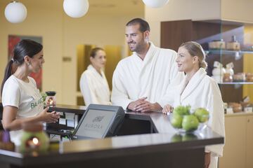 Spa reception