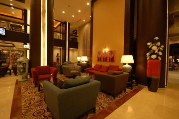 Lobby sitting area