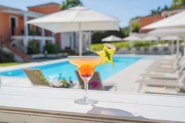 Poolside bar