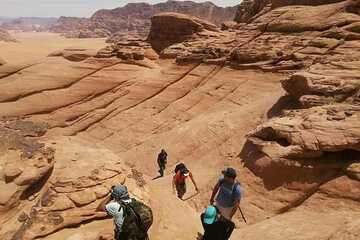 Outdoor rock climbing