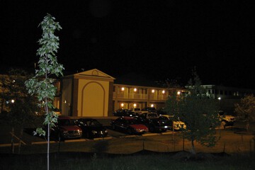 Front of property - evening/night