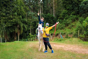 Horseback riding