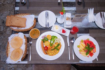 Breakfast buffet