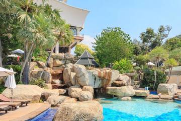 Pool waterfall