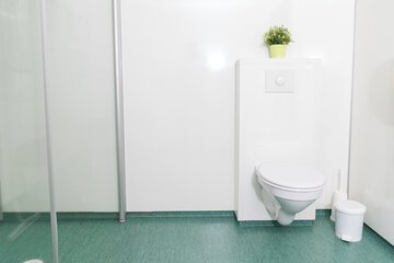 Shared bathroom