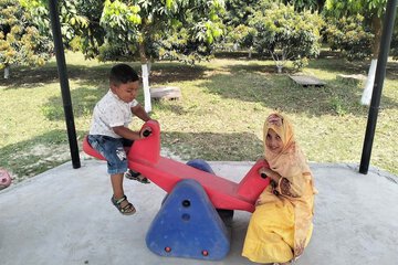 Children's play area - outdoor