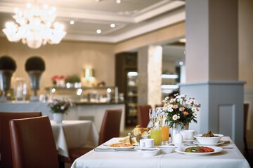 Breakfast area
