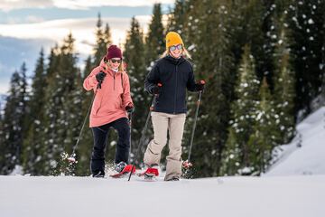 Snowshoeing