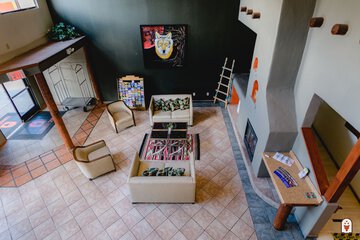 Lobby sitting area