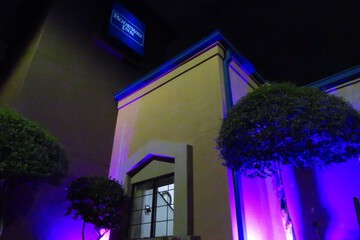 Front of property - evening/night
