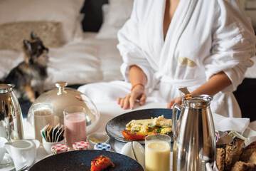 In-room dining