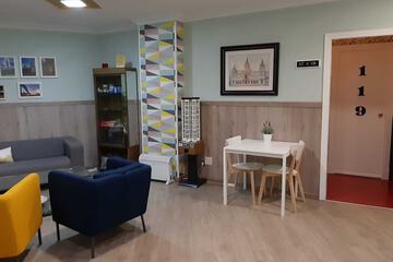 Reception hall